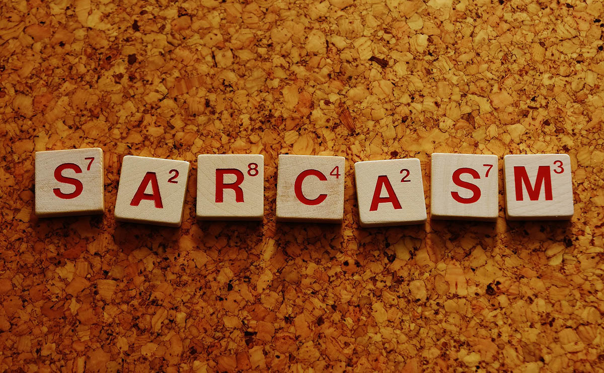 types of sarcasm in novels